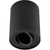 Felületre szerelt HALOGÉN Spotcsöves mozgatható rögzítő AMAT-XL GU10 kerek FEKETE 125mm LUMILED