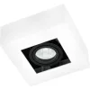 Felületre szerelt HALOGÉN mozgatható SPOT GU10 fixture, négyzet alakú fehér AURI LUMILED
