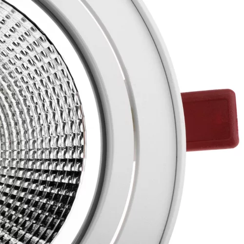 Mozgatható süllyesztett világítótest GU10 AR111 14cm kerek fehér CARPI LUMILED