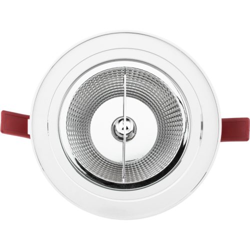 Mozgatható süllyesztett világítótest GU10 AR111 14cm kerek fehér CARPI LUMILED