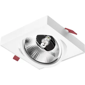   Mozgatható süllyesztett lámpa GU10 ES111 négyzet alakú fehér Carpi LUMILED