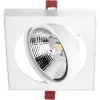 Mozgatható süllyesztett lámpa GU10 ES111 négyzet alakú fehér Carpi LUMILED