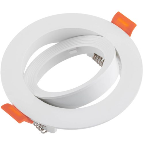 Halogén süllyeszthető mozgatható kerek lámpatest, fehér GU10 MR16 VENTUS Lumiled