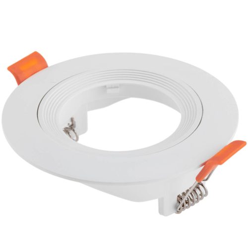 Halogén süllyeszthető mozgatható kerek lámpatest, fehér GU10 MR16 VENTUS Lumiled