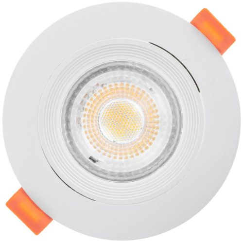 Halogén süllyeszthető mozgatható kerek lámpatest, fehér GU10 MR16 VENTUS Lumiled