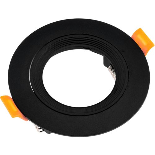 Halogén süllyeszthető mozgatható kerek fekete rögzítő GU10 MR16 VENTUS Lumiled