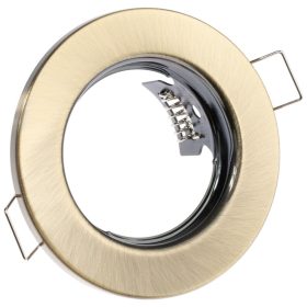   HALOGÉN lámpatest süllyesztett, fix kerek ARDALI antik lap MR16 GU10