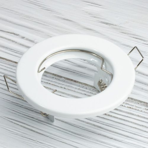 HALOGÉN lámpatest süllyesztett, rögzített kerek ARDALI fehér lap MR16 GU10