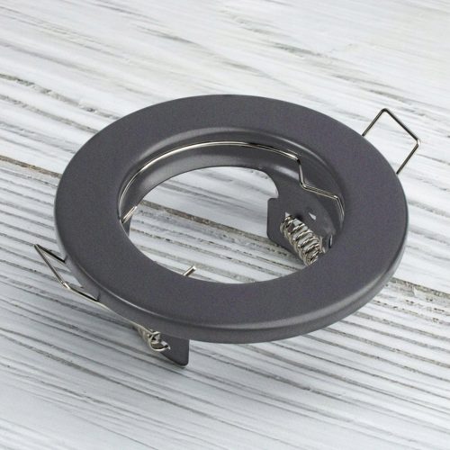 HALOGÉN süllyesztett fix kerek lámpatest ARDALI Grafitlap MR16 GU10 LUMILED