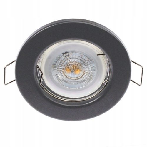 HALOGÉN süllyesztett fix kerek lámpatest ARDALI Grafitlap MR16 GU10 LUMILED