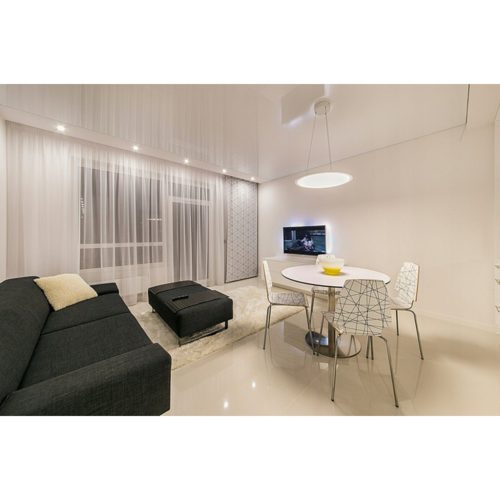 Halogén lámpatest süllyesztett, fix négyzet alakú PAVO krómlap MR16 GU10 LUMILED