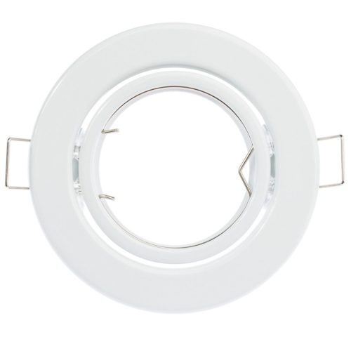 HALOGÉN fixture süllyesztett mozgatható kerek AURELI fehér lap MR16 GU10