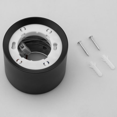 HALOGÉN Felületre szerelhető SUNLA Tube Gx53 LED Spot mennyezeti égőhenger fekete LUMILED