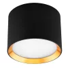 HALOGÉN Felületre szerelhető SUNLA Tube Gx53 LED Spot mennyezeti égőhenger fekete - arany LUMILED
