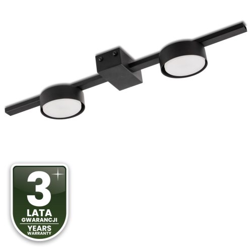 OVILO Mennyezeti Lámpa Halogén LED Lámpatest 2x GX53 Spot Fali Lámpa Reflektor Fali LUMILED