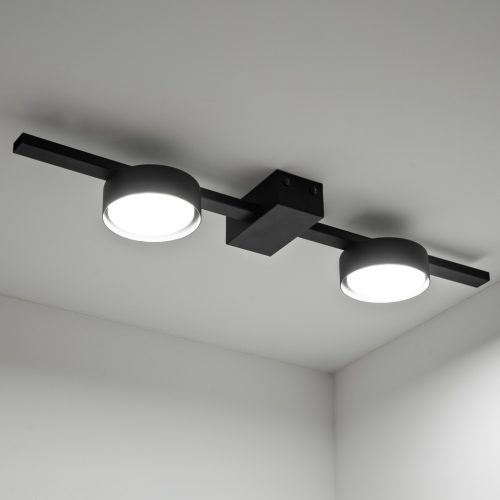 OVILO Mennyezeti Lámpa Halogén LED Lámpatest 2x GX53 Spot Fali Lámpa Reflektor Fali LUMILED