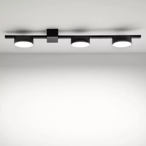 OVILO Mennyezeti Lámpa Halogén LED Lámpatest 3x GX53 Spot Fali Lámpa Reflektor Fali LUMILED