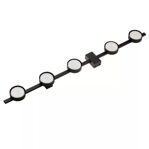 OVILO Mennyezeti Lámpa Halogén LED Lámpatest 5x GX53 Spot Fali Lámpa Reflektor Fali LUMILED