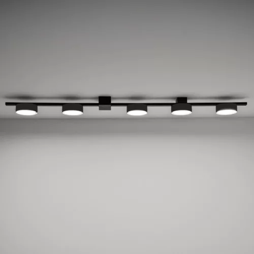 OVILO Mennyezeti Lámpa Halogén LED Lámpatest 5x GX53 Spot Fali Lámpa Reflektor Fali LUMILED