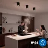 Felületre szerelhető HALOGÉN Spot Tube EGIO GU10 LUMILED kerek fekete 83mm