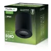 Felületre szerelhető HALOGÉN Spot Tube EGIO GU10 LUMILED kerek fekete 83mm