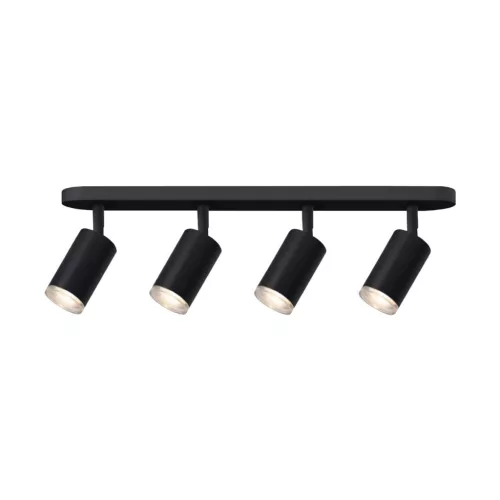 Fali lámpa Mennyezeti lámpa LED spotlámpa 4x GU10 IP44 ADERO fekete Lumiled