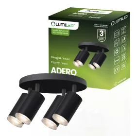   Mennyezeti lámpa SPOT TUBA LED spotlámpa Halogén lámpatest 4xGU10 Mennyezeti