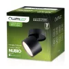 HALOGÉN Felületre szerelhető lámpatest NUBIO Tuba Gx53 LED Spot mennyezeti égőhenger LUMILED