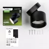 HALOGÉN Felületre szerelhető lámpatest NUBIO Tuba Gx53 LED Spot mennyezeti égőhenger LUMILED