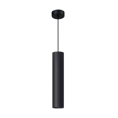 Függesztett mennyezeti lámpa 29 cm-es spotlámpa GU10 LED SOPLO fekete LUMILED