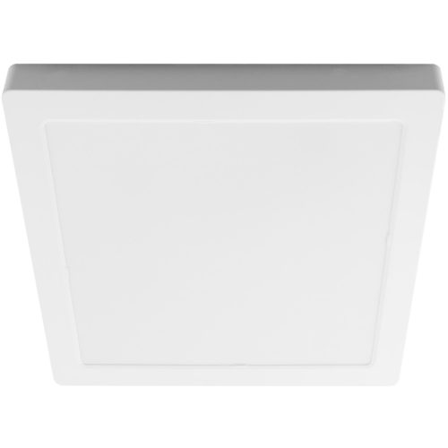 Felületre szerelhető LED mennyezeti lámpa 18W négyzet alakú 4000K GLOW fehér LUMILED