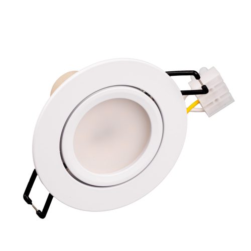 Halogén süllyesztett kerek, mozgatható lámpatest TRIX 3in1 GU10 6W 4000K FEHÉR MATT LUMILED