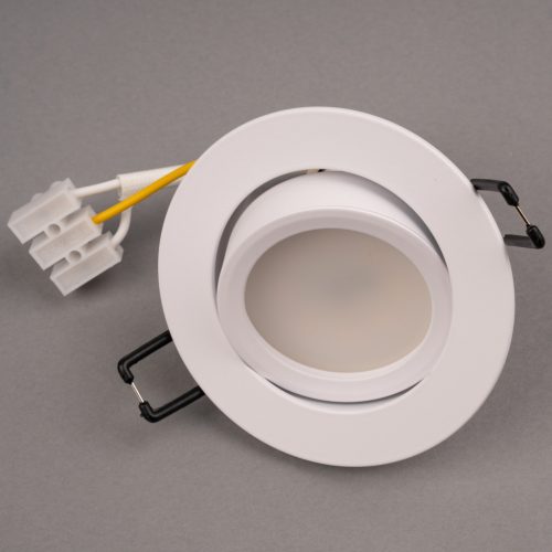 Halogén süllyesztett kerek, mozgatható lámpatest TRIX 3in1 GU10 6W 4000K FEHÉR MATT LUMILED