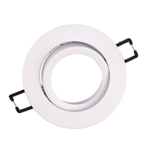 Halogén süllyesztett mennyezeti lámpa, kerek, mozgatható, GU10, MR16, fehér, TRIAM LUMILED