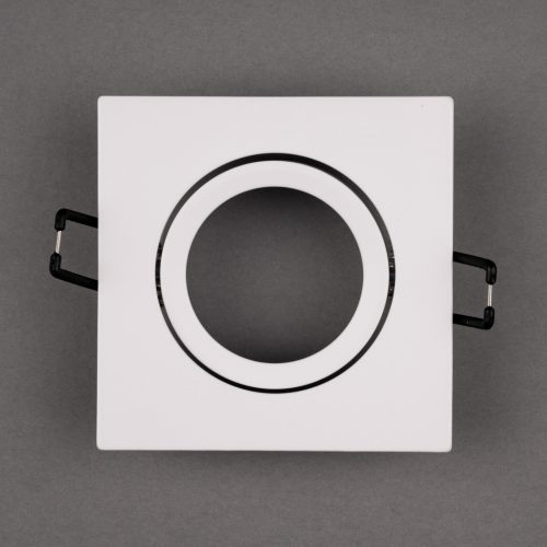 Halogén süllyesztett mennyezeti lámpa, négyzet alakú, mozgatható, GU10, MR16, fehér, TRIAM LUMILED