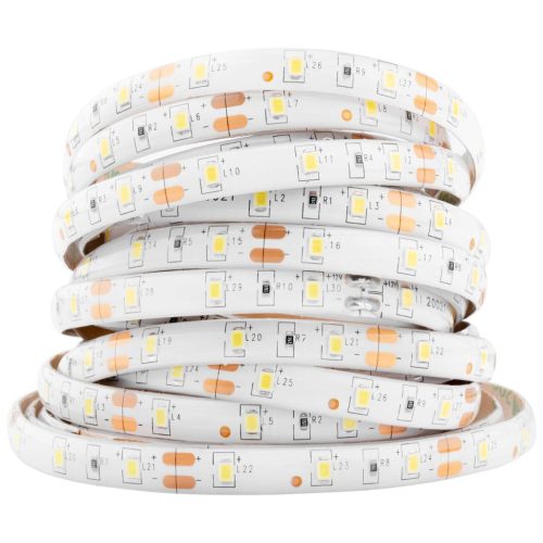LED szalag 12V 24W 300LED 2835 Semleges IP65 8mm 5m