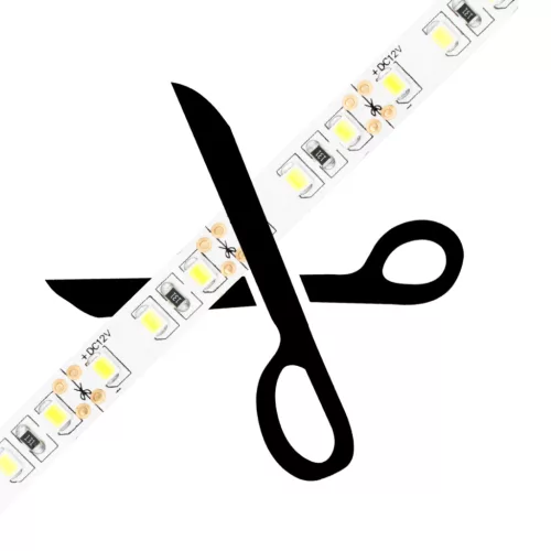 LED szalag 12V 48W 600LED 2835 Hideg 8mm 5m