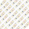 LED SZALAG 12V 48W 600LED 2835 Semleges 8mm 5m
