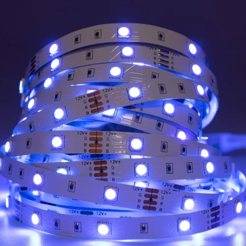 LED szalag 12V 36W 150LED 5050 RGB 10mm 5m