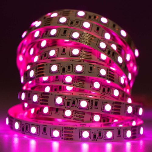 LED szalag 12V 72W 300LED 5050 RGB 10mm 5m