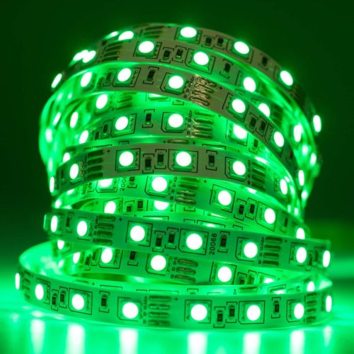 LED szalag 12V 72W 300LED 5050 RGB 10mm 5m