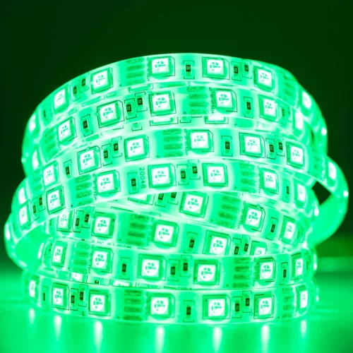 LED szalag 12V 72W 300LED 5050 RGB IP65 10mm 5m