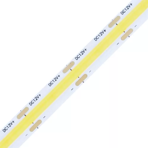 LED szalag COB szalag 12V 250W 9600LED Hideg 8mm 25m