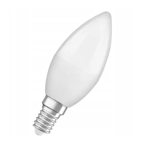 LED izzó E14 B37 4.9W = 40W 470lm 3000K Meleg 220° LEDVANCE