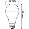 LED izzó E27 A68 19W = 150W 2452lm 2700K Meleg 200° LEDVANCE