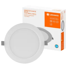   Süllyesztett süllyesztett LED panel 12W 6500K DOWNLIGHT Slim DN155 LEDVANCE kerek