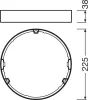 Keret DOWNLIGHT Slim DN210 LEDVANCE lámpatestek felületre szereléséhez