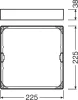 Felületre szerelhető keret DOWNLIGHT Slim SQ210 LEDVANCE lámpatestekhez