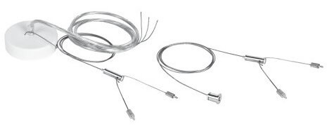 1500 EGYEDI FELFÜGGESZTÉS KÉSZLET huzalfelfüggesztés LEDVANCE lámpatestekhez