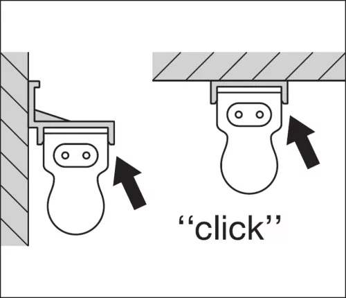 Bútorlámpa LED szalag 8W 3000K 60cm LINEÁRIS KOMPAKT KAPCSOLÓ LEDVANCE